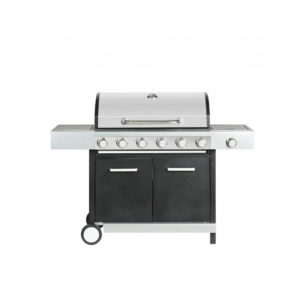 Gasgrill Stahl 6 Brenner mit Kochfeld